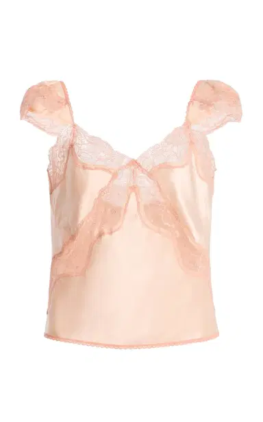 Third Form Exclusive Lace-Trimmed Satin Camisole Top | Thumbnail 1