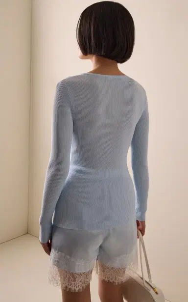 Third Form Exclusive Moonlit Ribbed-Knit Cardigan | Thumbnail 5