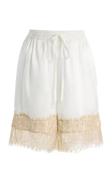Third Form Exclusive Whisper Lace-Trimmed Silk-Blend Shorts | Thumbnail 7 Third Form Exclusive Whisper Lace-Trimmed Silk-Blend Shorts | Thumbnail 7