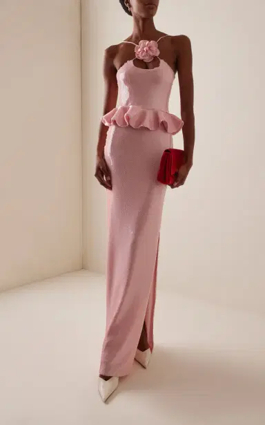 Rodarte Sequined Peplum Gown | Thumbnail 2 Rodarte Sequined Peplum Gown | Thumbnail 2