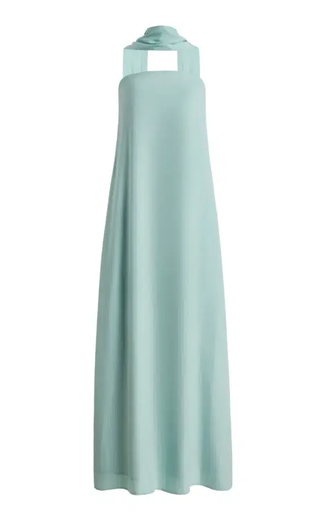 Third Form Exclusive Bia Strapless Satin Maxi Dress
