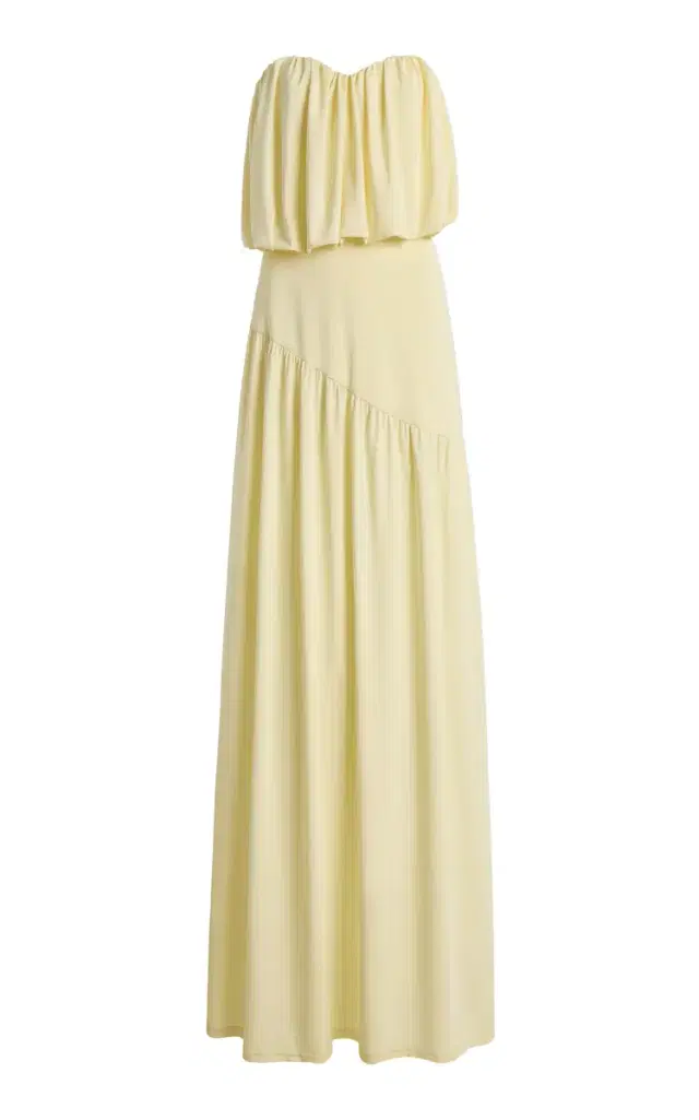 Third Form Exclusive Seraphic Strapless Jersey Maxi Dress