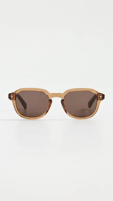 Bottega Veneta Round Sunglasses Brown-Brown-Brown One Size | Thumbnail 2 Bottega Veneta Round Sunglasses Brown-Brown-Brown One Size | Thumbnail 2
