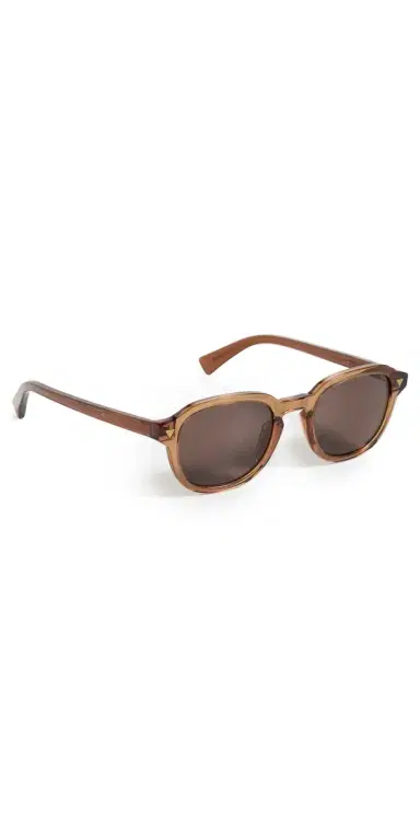 Bottega Veneta Round Sunglasses Brown-Brown-Brown One Size | Thumbnail 1 Bottega Veneta Round Sunglasses Brown-Brown-Brown One Size | Thumbnail 1