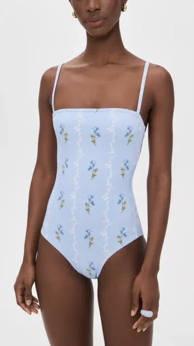 Hill House Home The Giana One Piece Bluebell Waltz XL | Thumbnail 2
