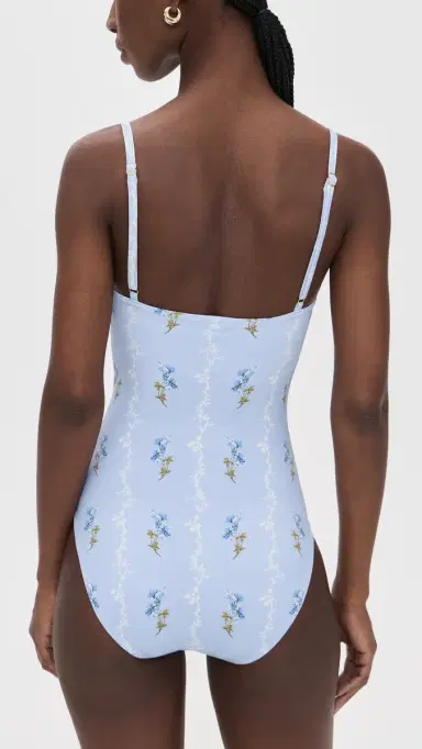 Hill House Home The Giana One Piece Bluebell Waltz XL | Thumbnail 3