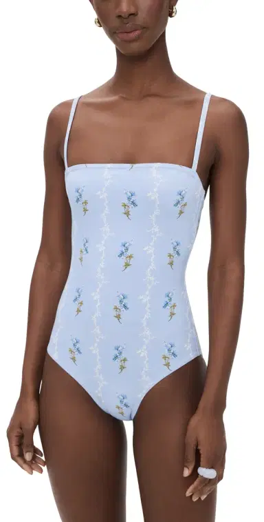 Hill House Home The Giana One Piece Bluebell Waltz XL | Thumbnail 1