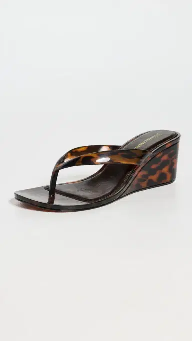 Jeffrey Campbell Gigabyte Jelly Wedges Tortoise | Thumbnail 2 Jeffrey Campbell Gigabyte Jelly Wedges Tortoise | Thumbnail 2