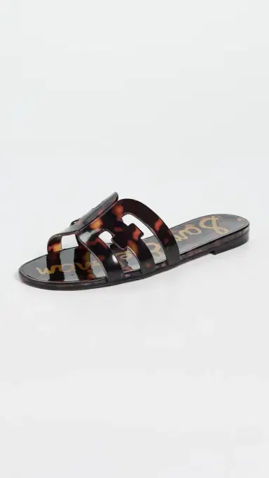 Sam Edelman Bay Jelly Sandals Tortoise | Thumbnail 2 Sam Edelman Bay Jelly Sandals Tortoise | Thumbnail 2