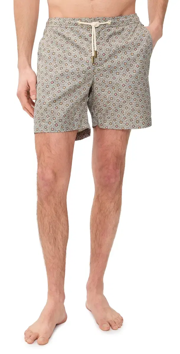 Bulldog Drawcord Swim Shorts 5 Biscuit