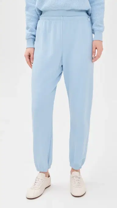 perfectwhitetee French Terry Easy Sweatpants Powder Blue | Thumbnail 2 perfectwhitetee French Terry Easy Sweatpants Powder Blue | Thumbnail 2