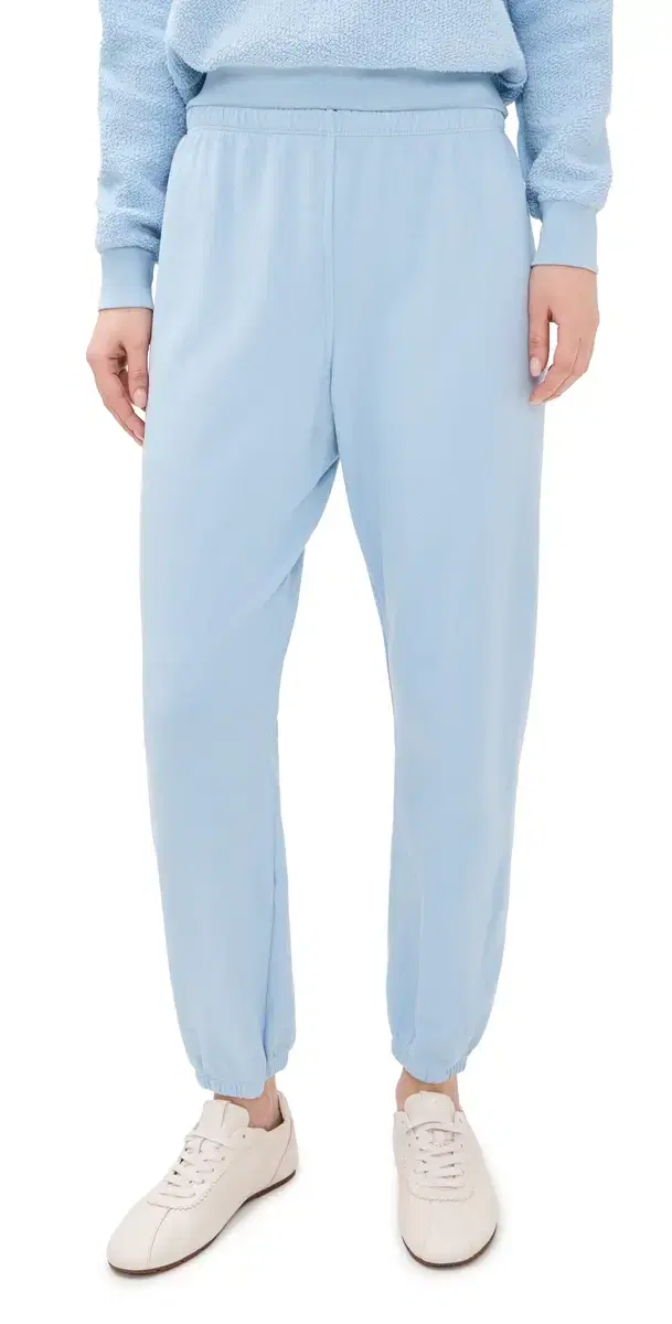 perfectwhitetee French Terry Easy Sweatpants Powder Blue