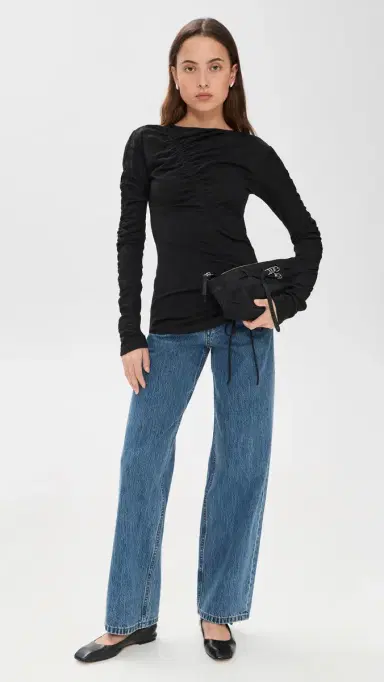 Merlette Reverie Long Sleeve Black | Thumbnail 5 Merlette Reverie Long Sleeve Black | Thumbnail 5