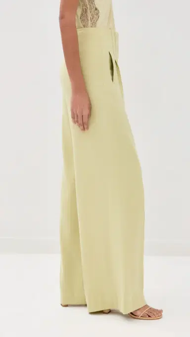 Veronica Beard Hoyt Pants Pistachio | Thumbnail 4 Veronica Beard Hoyt Pants Pistachio | Thumbnail 4