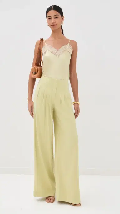 Veronica Beard Hoyt Pants Pistachio | Thumbnail 5 Veronica Beard Hoyt Pants Pistachio | Thumbnail 5