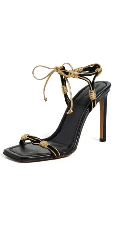 Ulla Johnson Aris High Heel Sandals Black | Thumbnail 1 Ulla Johnson Aris High Heel Sandals Black | Thumbnail 1