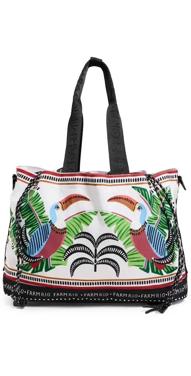 Toucan with Foliage Destiny Bag Multi One Size