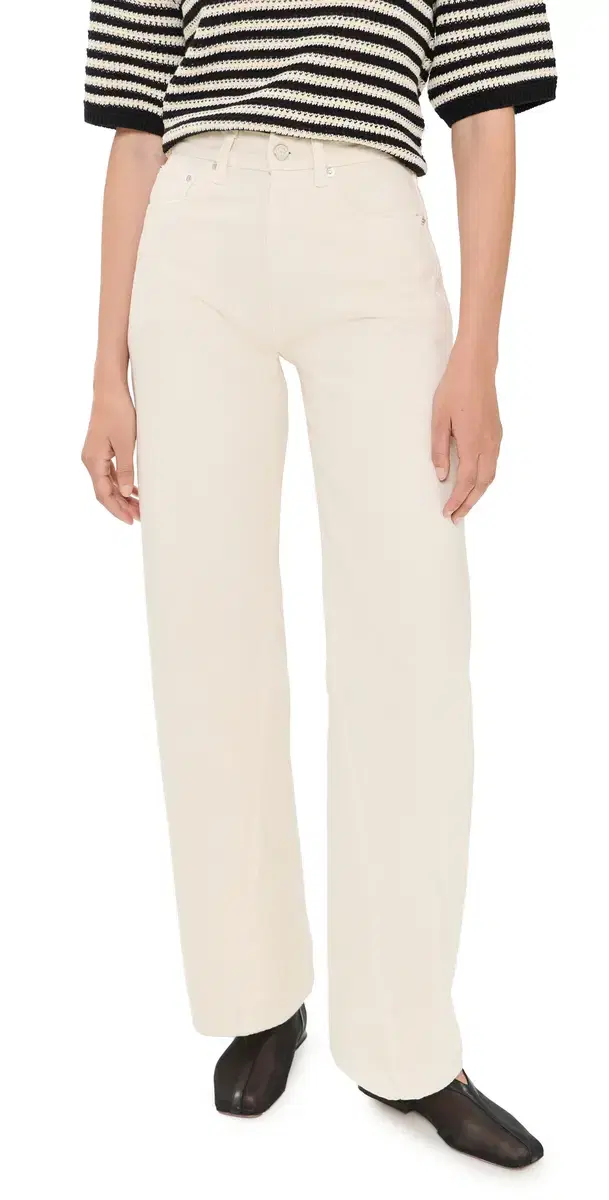 ANINE BING Brie Jeans Cream