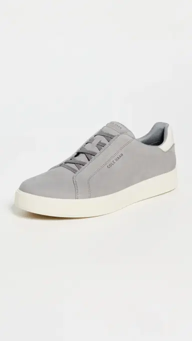 Cole Haan Grandpro Luxe Slip-On Sneakers Ch Sea Stone Nubuck/Angora | Thumbnail 2