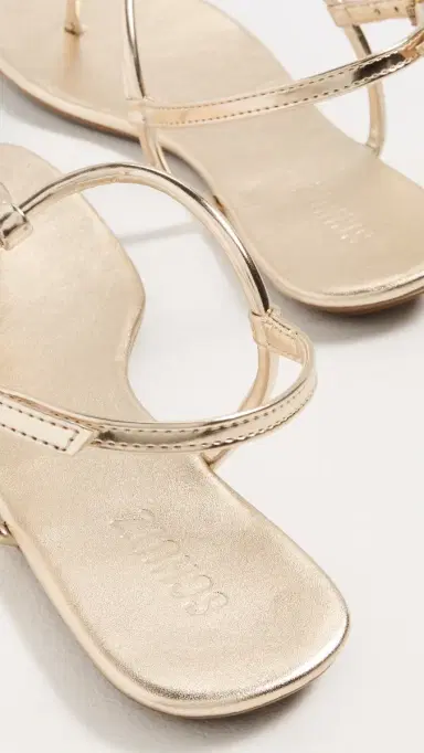 Schutz Elsha Sandals Gold 7 | Thumbnail 4