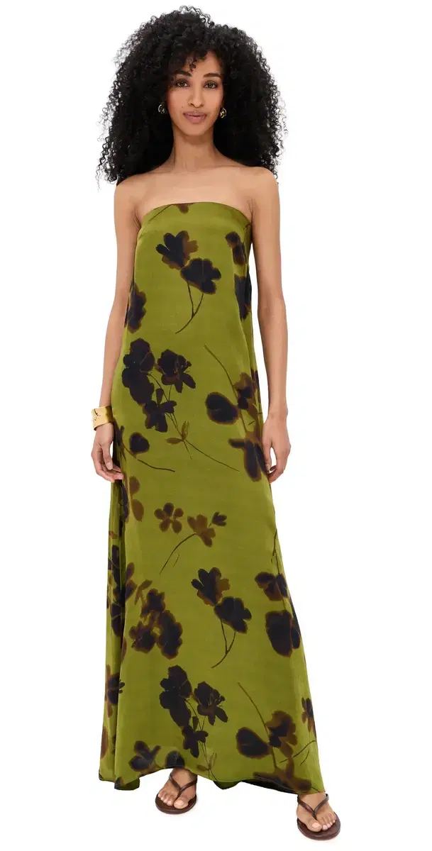 RESA Ophelia axi Dress Evergreen