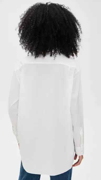 Nili Lotan Yorke Shirt White | Thumbnail 3