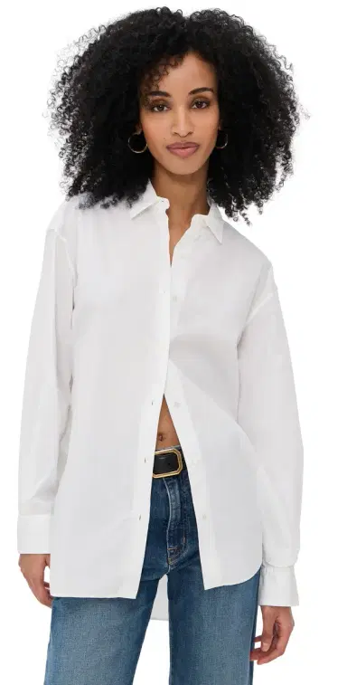 Nili Lotan Yorke Shirt White | Thumbnail 1