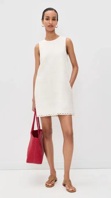 Madewell Bonnie Linen Shift Dress | Thumbnail 5