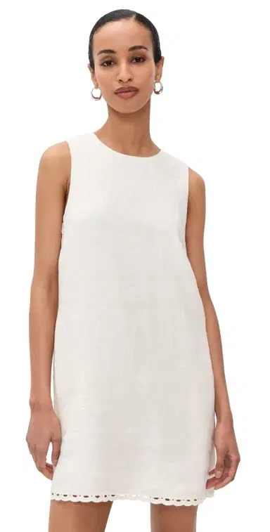 Madewell Bonnie Linen Shift Dress | Thumbnail 1