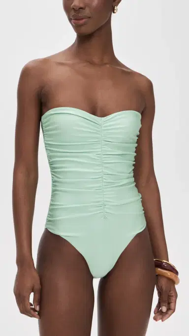 JADE Swim Yara One Piece Seafoam Sheen | Thumbnail 5