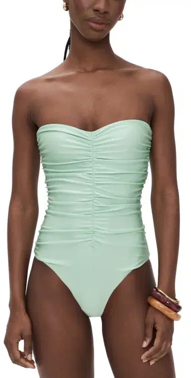 JADE Swim Yara One Piece Seafoam Sheen | Thumbnail 1