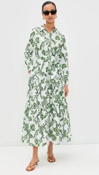 Misa Alberta Dress Garden Paisley S | Thumbnail 2