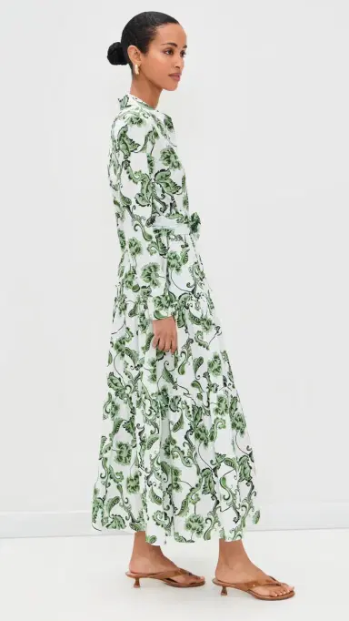 Misa Alberta Dress Garden Paisley S | Thumbnail 4