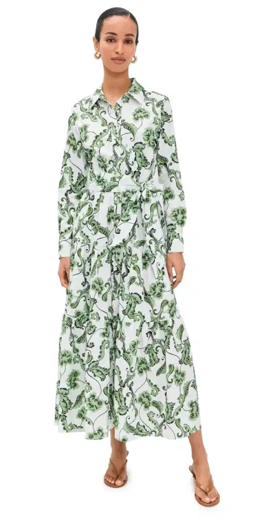 Misa Alberta Dress Garden Paisley S | Thumbnail 1