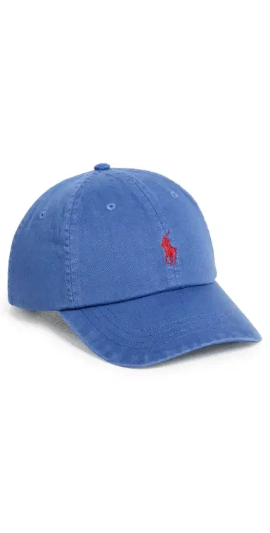 Polo Ralph Lauren Cotton Chino Classic Sports Cap Modern Royal One Size | Thumbnail 1