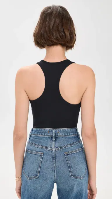 Commando Luxury Rib Tank Top Black | Thumbnail 3 Commando Luxury Rib Tank Top Black | Thumbnail 3