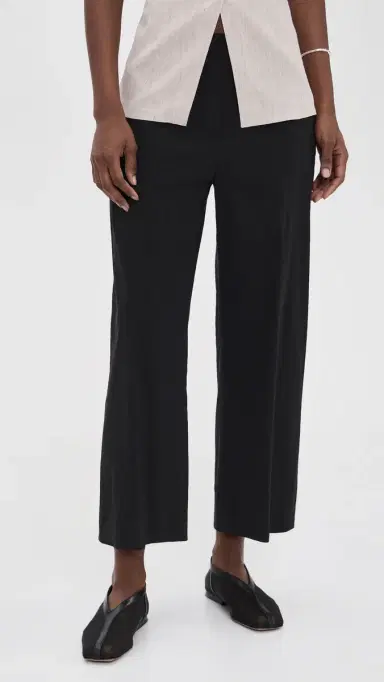 Theory Classic Straight Pull On Pants Black 0 | Thumbnail 2
