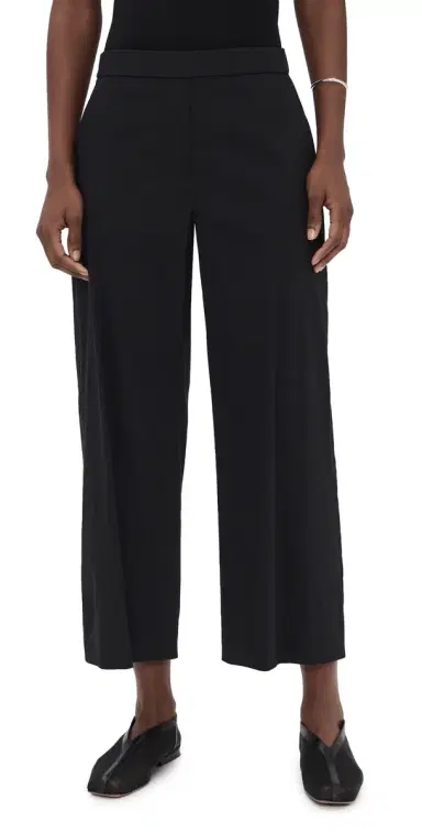 Theory Classic Straight Pull On Pants Black 0 | Thumbnail 1