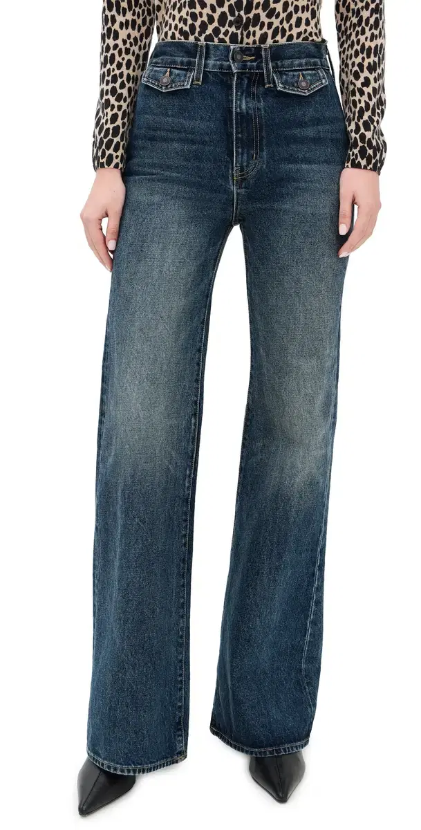 Nili Lotan Edira Jeans Simon Wash