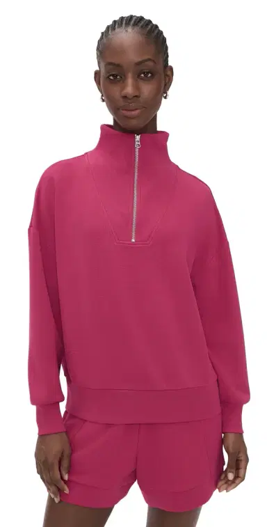 Varley Hawley Half Zip Sweatshirt | Thumbnail 1
