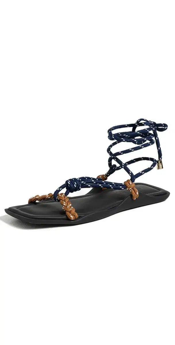 Flòwze Flo Square Twin Sandals Blue/Hazelnut