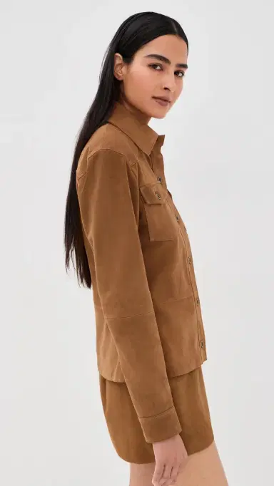 ARMA Faye Goat Suede Jacket Whiskey | Thumbnail 4 ARMA Faye Goat Suede Jacket Whiskey | Thumbnail 4