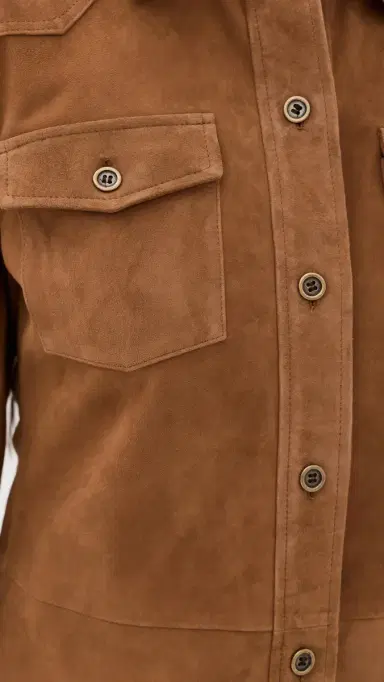 ARMA Faye Goat Suede Jacket Whiskey | Thumbnail 6 ARMA Faye Goat Suede Jacket Whiskey | Thumbnail 6