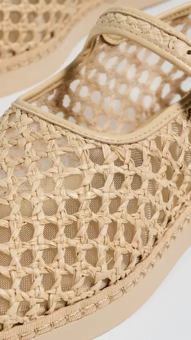 Loeffler Randall Rita Mary Jane Flats Natural | Thumbnail 6 Loeffler Randall Rita Mary Jane Flats Natural | Thumbnail 6