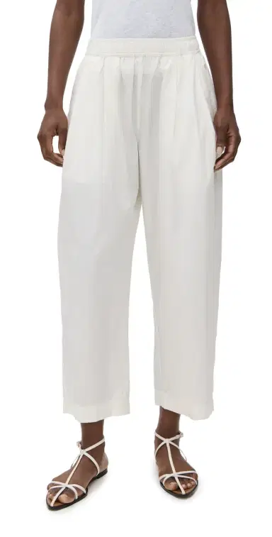 APIECE APART Spa Pleat Pants Cream | Thumbnail 1