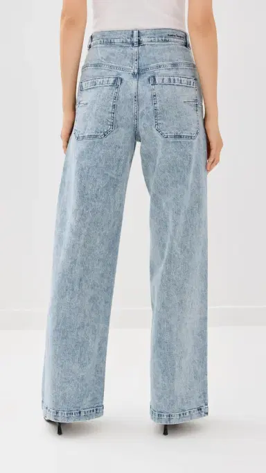 Another Tomorrow Carpenter Denim Pants Light Blue Wash | Thumbnail 3 Another Tomorrow Carpenter Denim Pants Light Blue Wash | Thumbnail 3