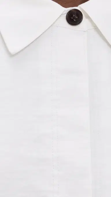 Theory Cropped Jacket White | Thumbnail 6 Theory Cropped Jacket White | Thumbnail 6