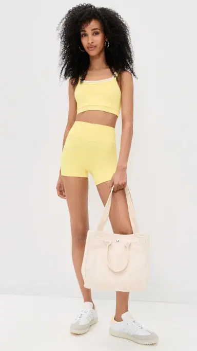STRUT-THIS The Sparrow Shorts Butter Yellow | Thumbnail 5