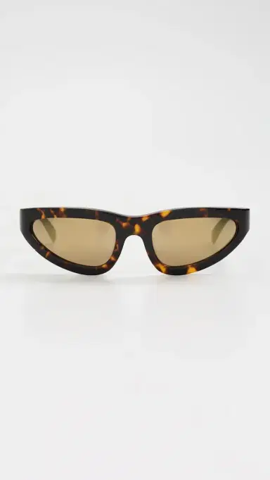 Elisa Johnson Sham Sunglasses Brown Tort Gold Mirror Lens | Thumbnail 2 Elisa Johnson Sham Sunglasses Brown Tort Gold Mirror Lens | Thumbnail 2