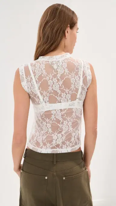 LE BOP Ella Lace Tank Top | Thumbnail 3